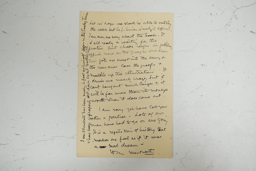 Archive of the Courthouse Farm Stud, Offham near Lewes and the Clark family, 1900-2014, including an important series of letters from Lady Anne Blunt at the Sheyk Obeyd Stud, Ain Shems, Egypt, 1912-1917, and her daughter